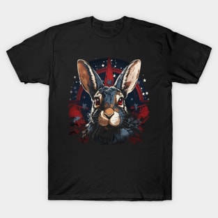 Patriotic Rabbit T-Shirt